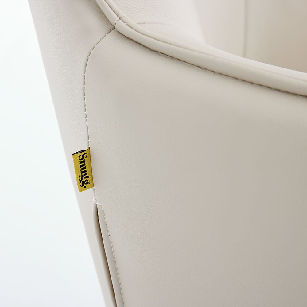 0.8m Grey Square Extending Ceramic Table & 4 x Light Grey Luxe Cross Stitch Swivel Chair Set - The Furniture Warehouse