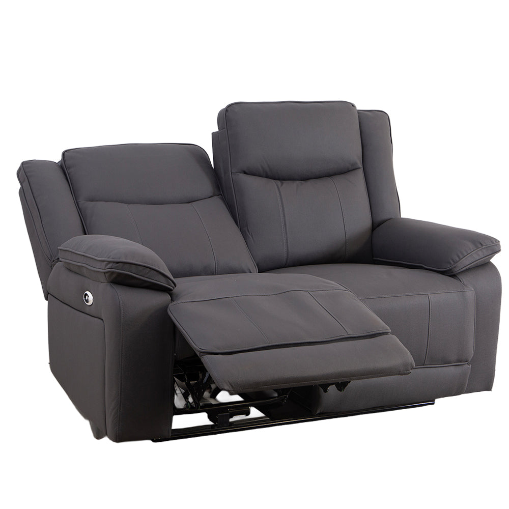 Madrid Mocha Power Recliner 2 Seater Sofa