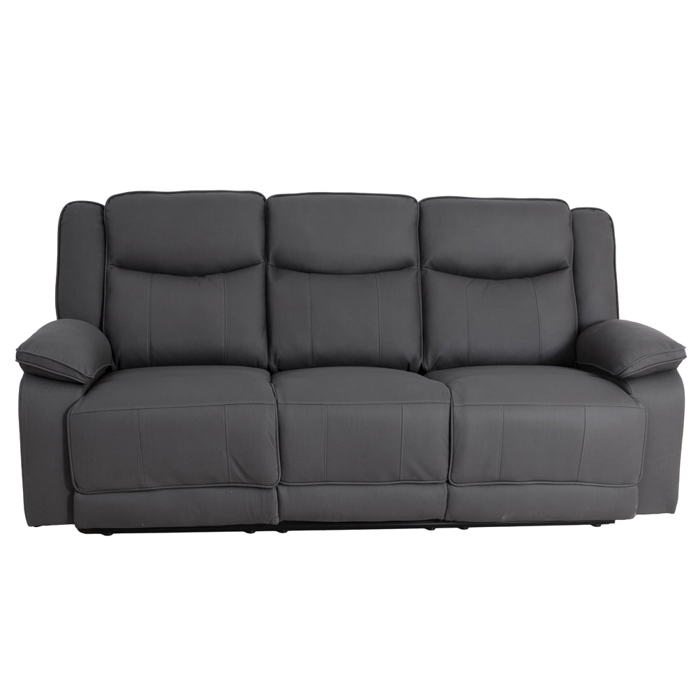 Milan Mocha Power Recliner 3 Seater Sofa