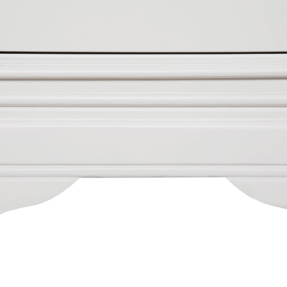 Harrington Bone Painted 5 Drawer Chest