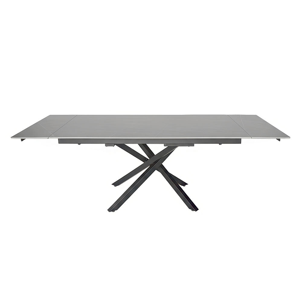 1.6m Grey Extending Ceramic Table - The Furniture Warehouse