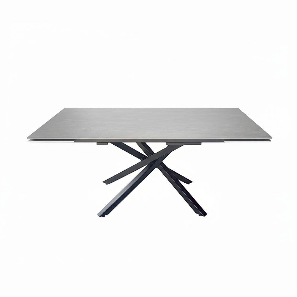 1.6m Grey Extending Ceramic Table - The Furniture Warehouse
