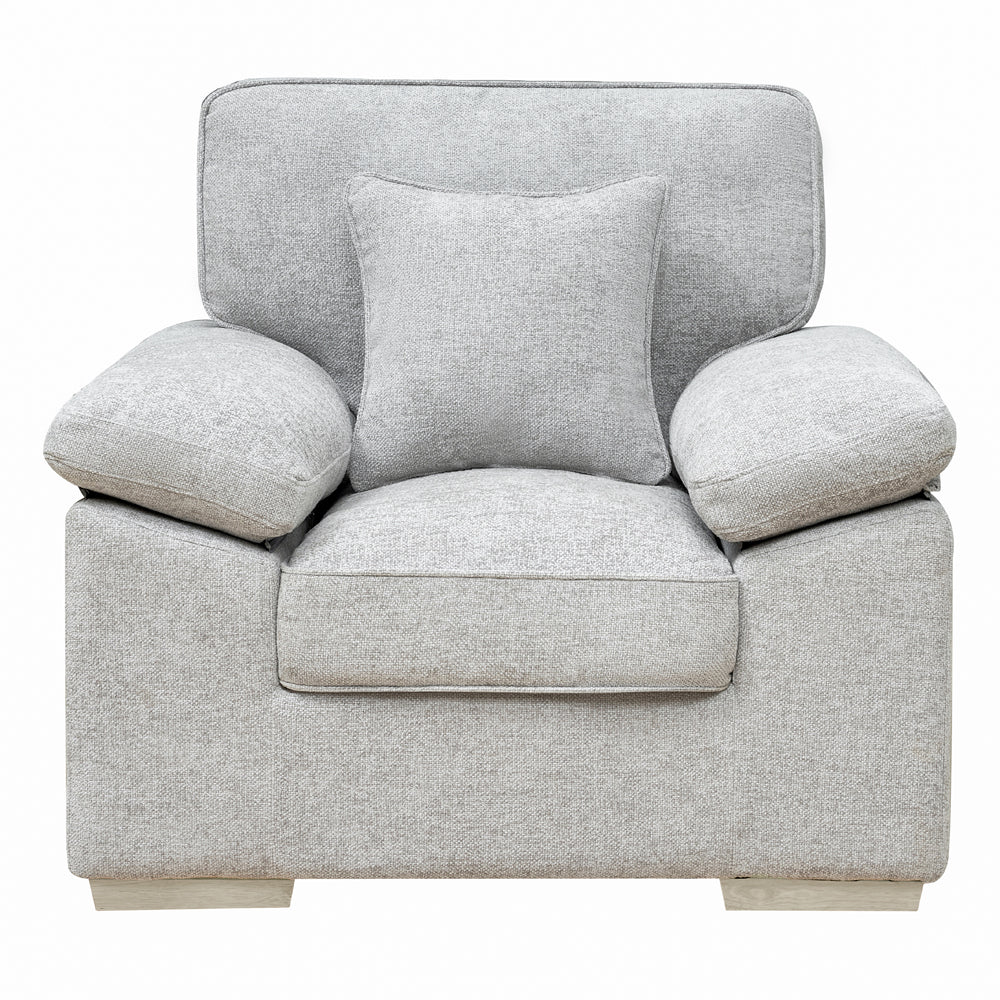 York Grey Armchair