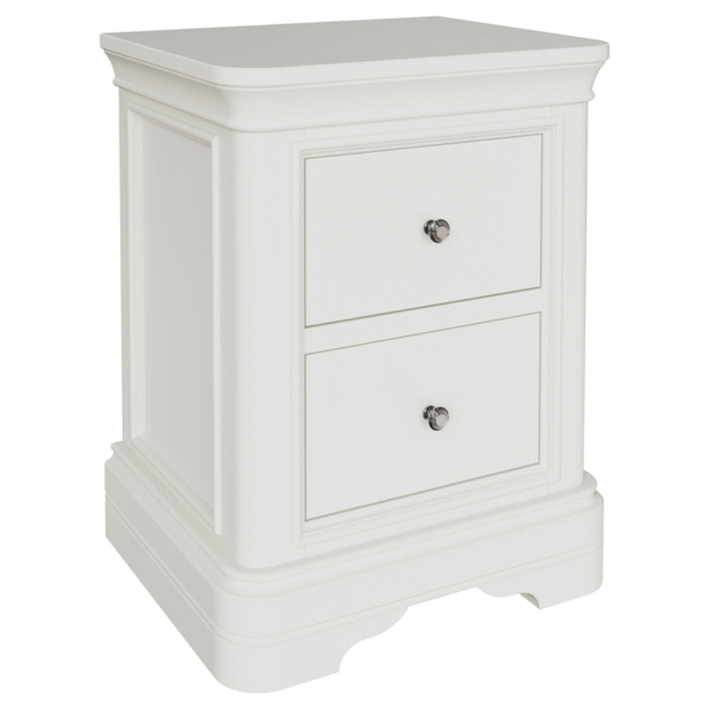 Harrington Bone Painted Bedside Table