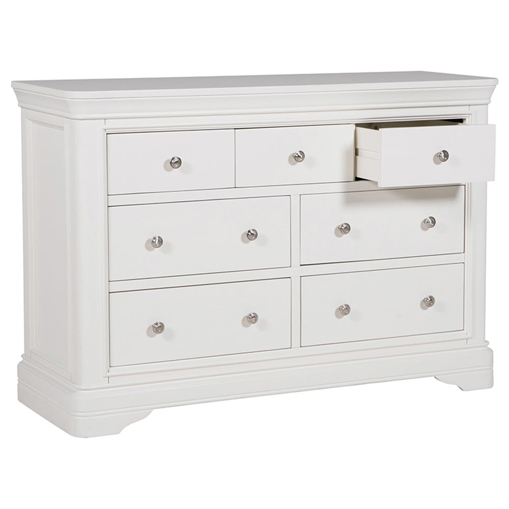 Harrington Bone Painted 7 Drawer Chest