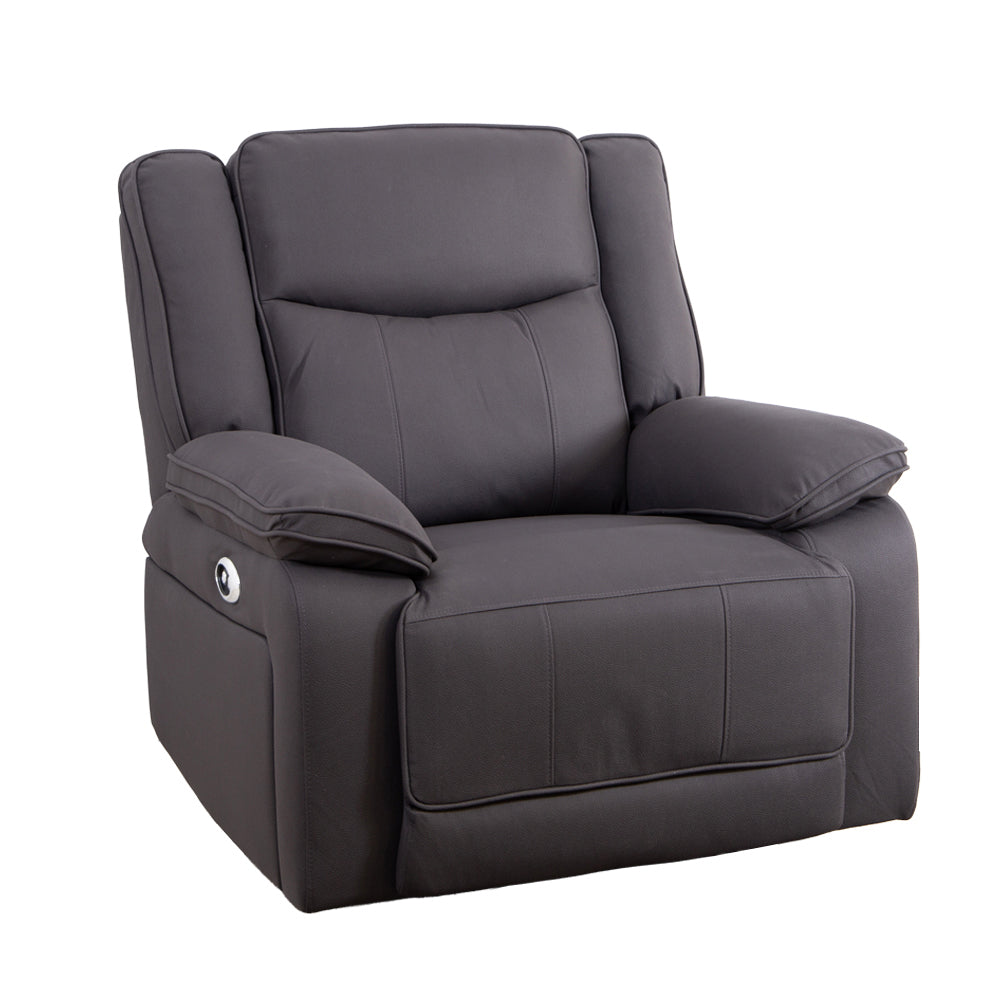 Milan Mocha Power Recliner Armchair