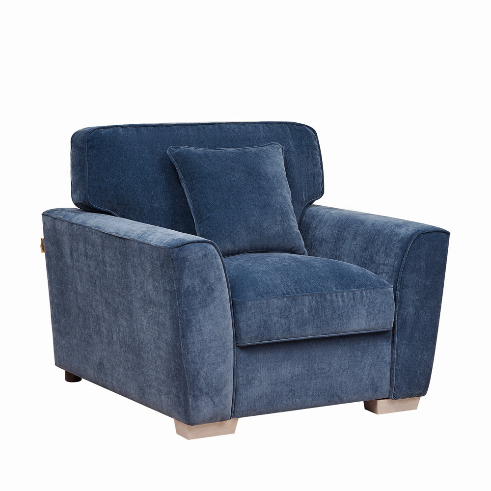 Harrow Royal Blue Armchair