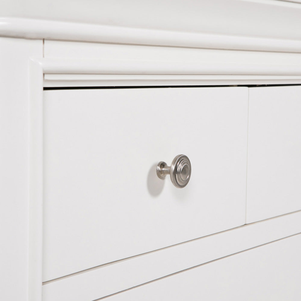 Harrington Bone Painted 8 Drawer Chest