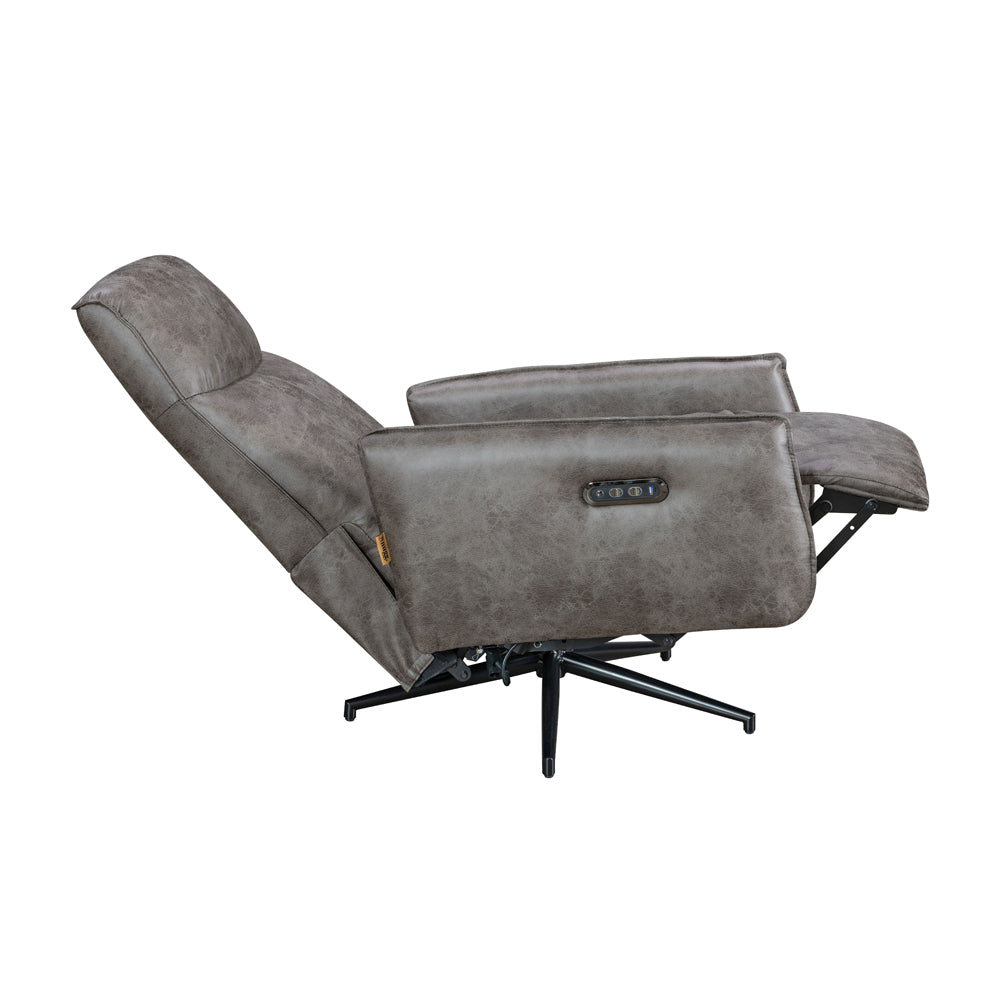 Stellar Graphite Electric Zero Gravity Recliner Armchair