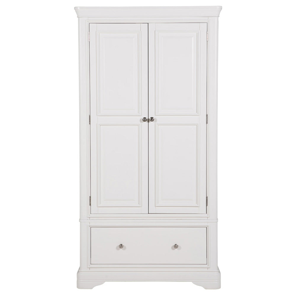 Harrington Bone Painted Double Wardrobe