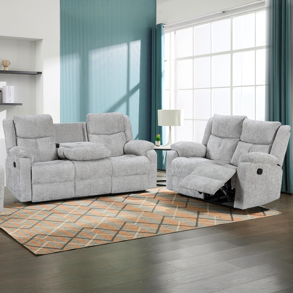 Rome Silver 2 & 3 Seater Manual Set
