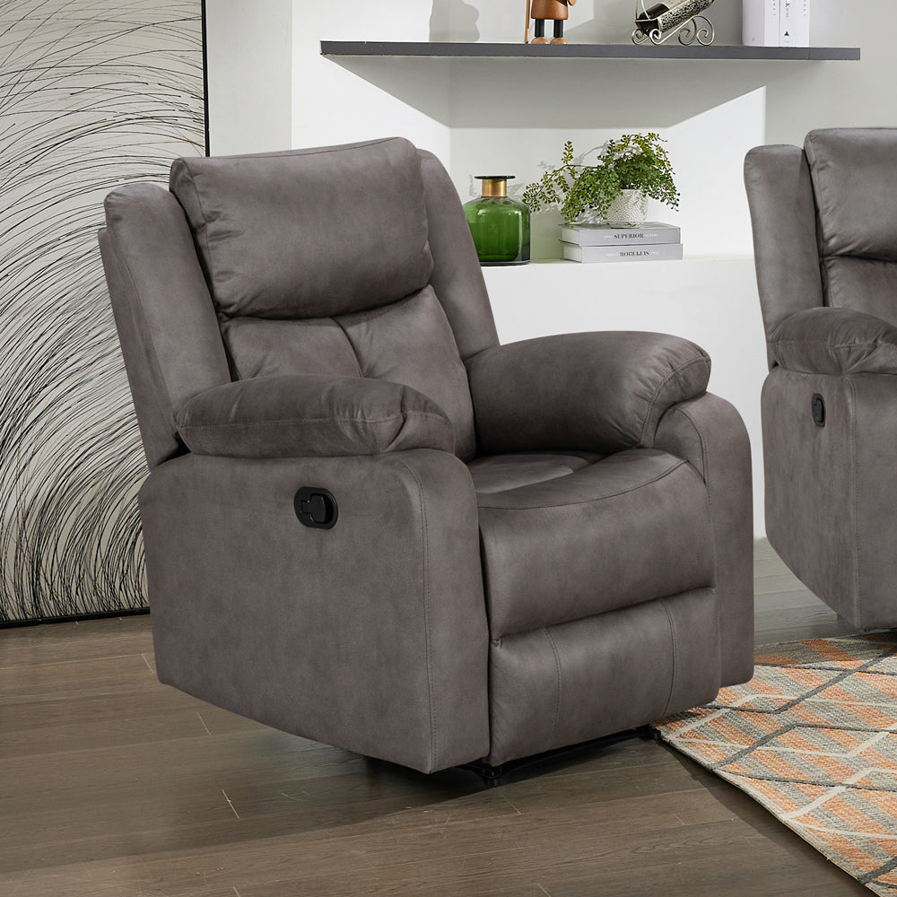 Rome Steel Manual Recliner Armchair