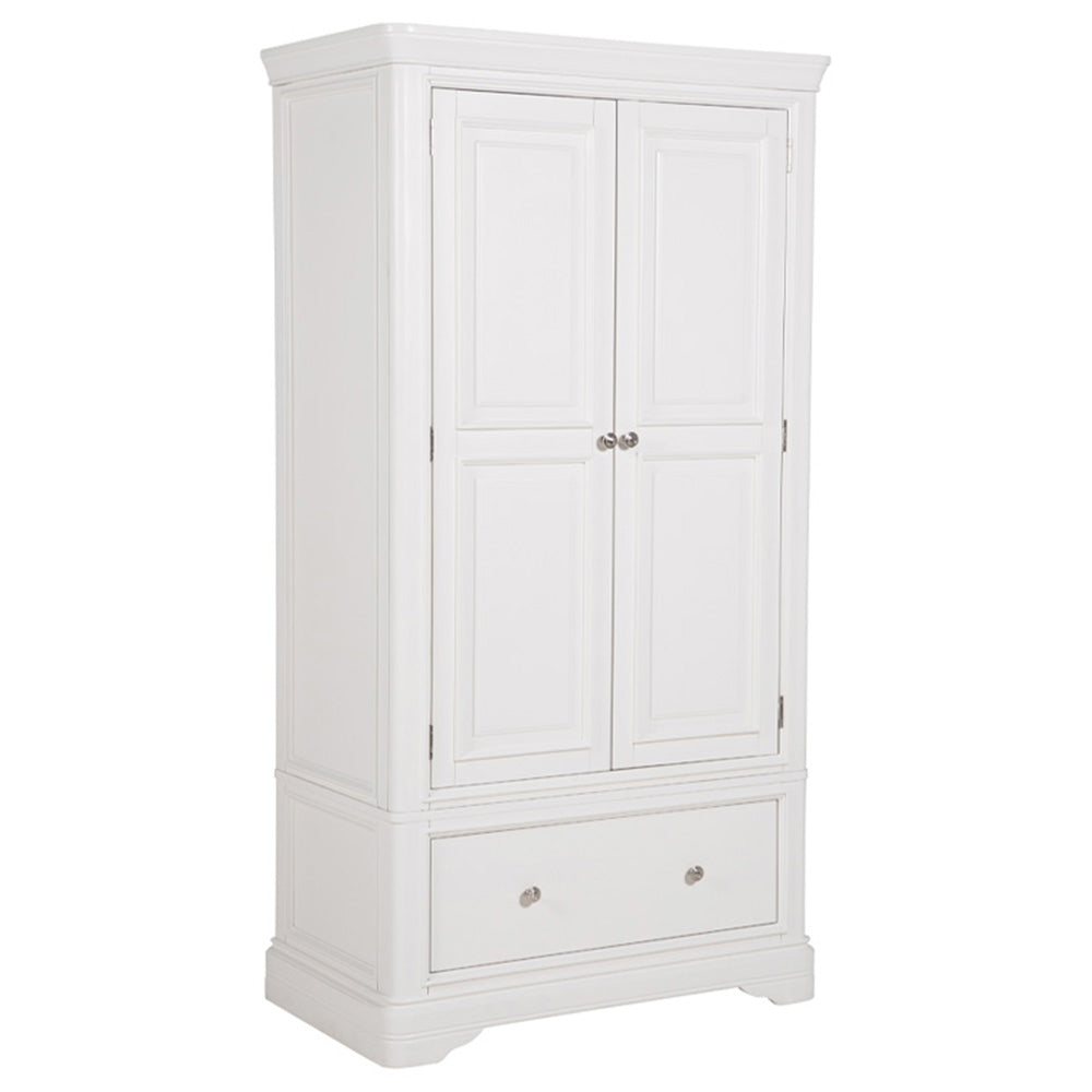 Harrington Bone Painted Double Wardrobe
