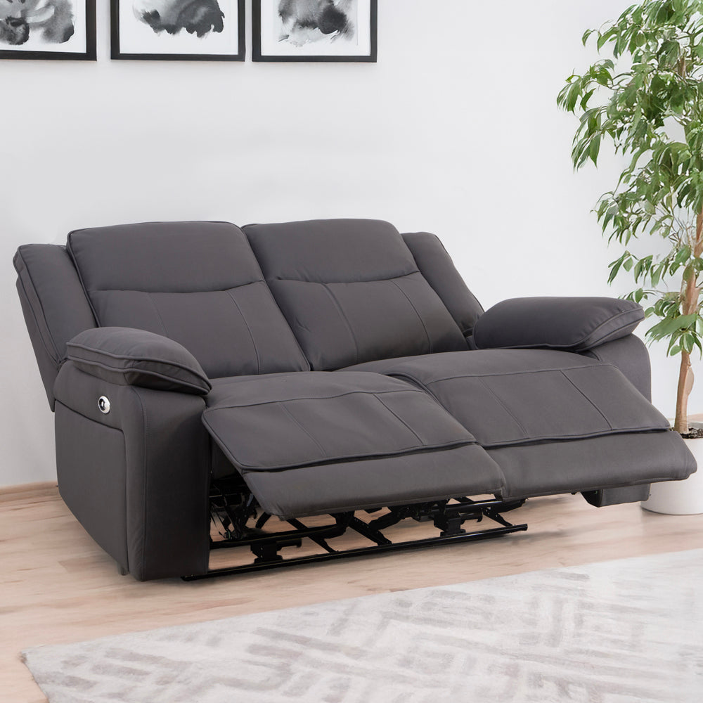 Madrid Mocha Power Recliner 2 Seater Sofa