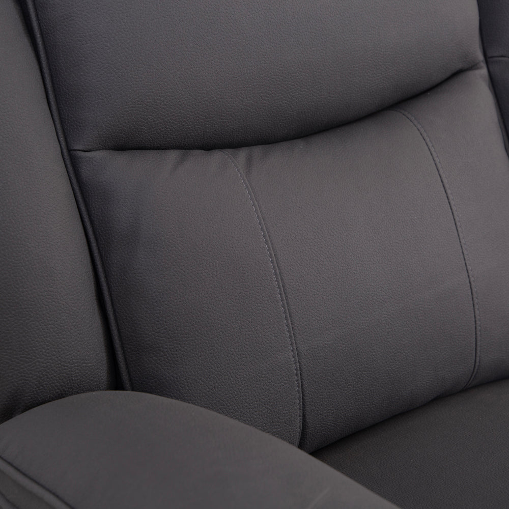 Milan Mocha Manual Corner Sofa with Console