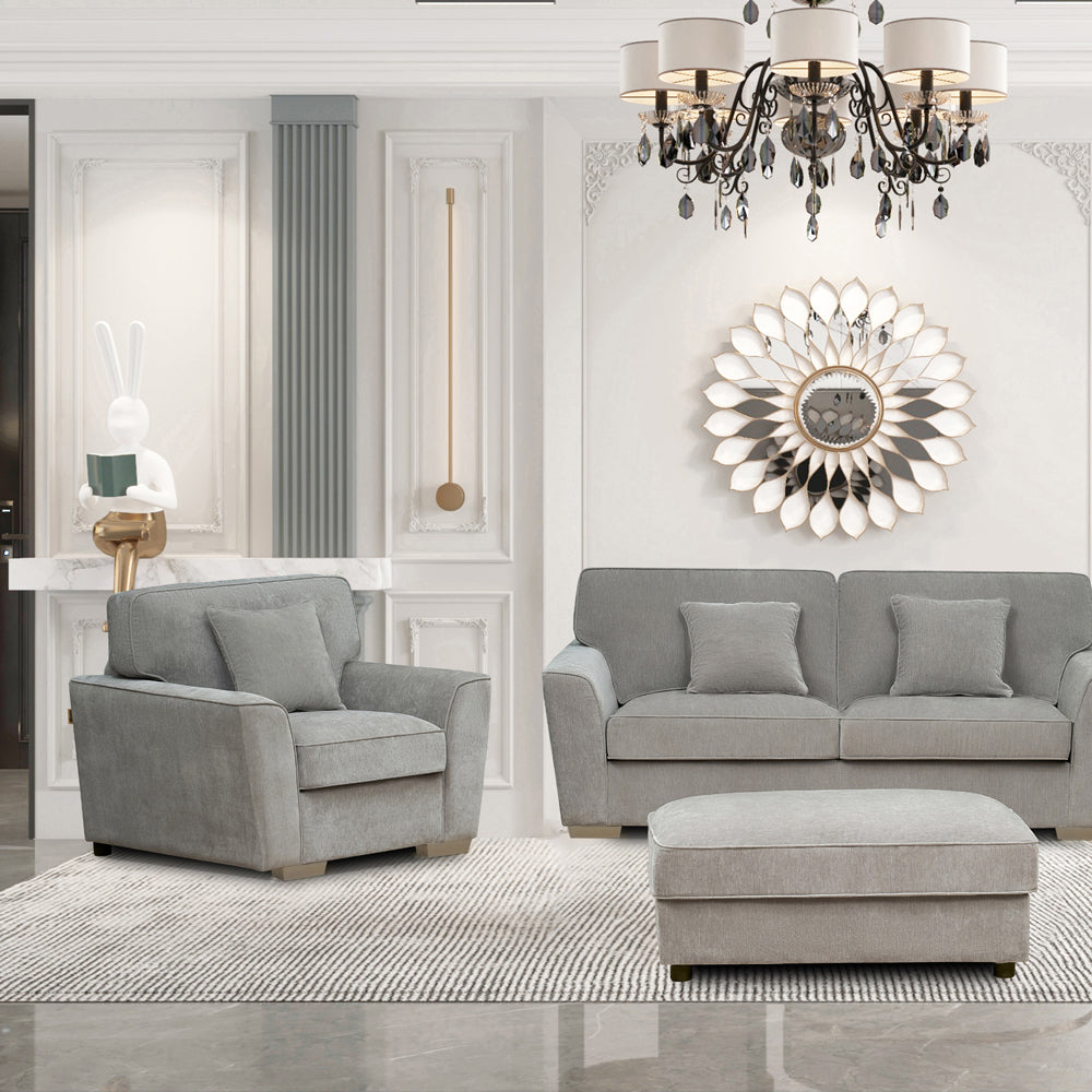 Harrow Grey Foot Stool