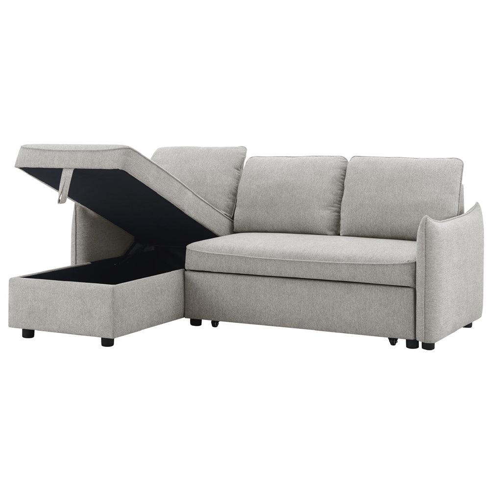 Bergamo Corner Sofa Bed with Storage
