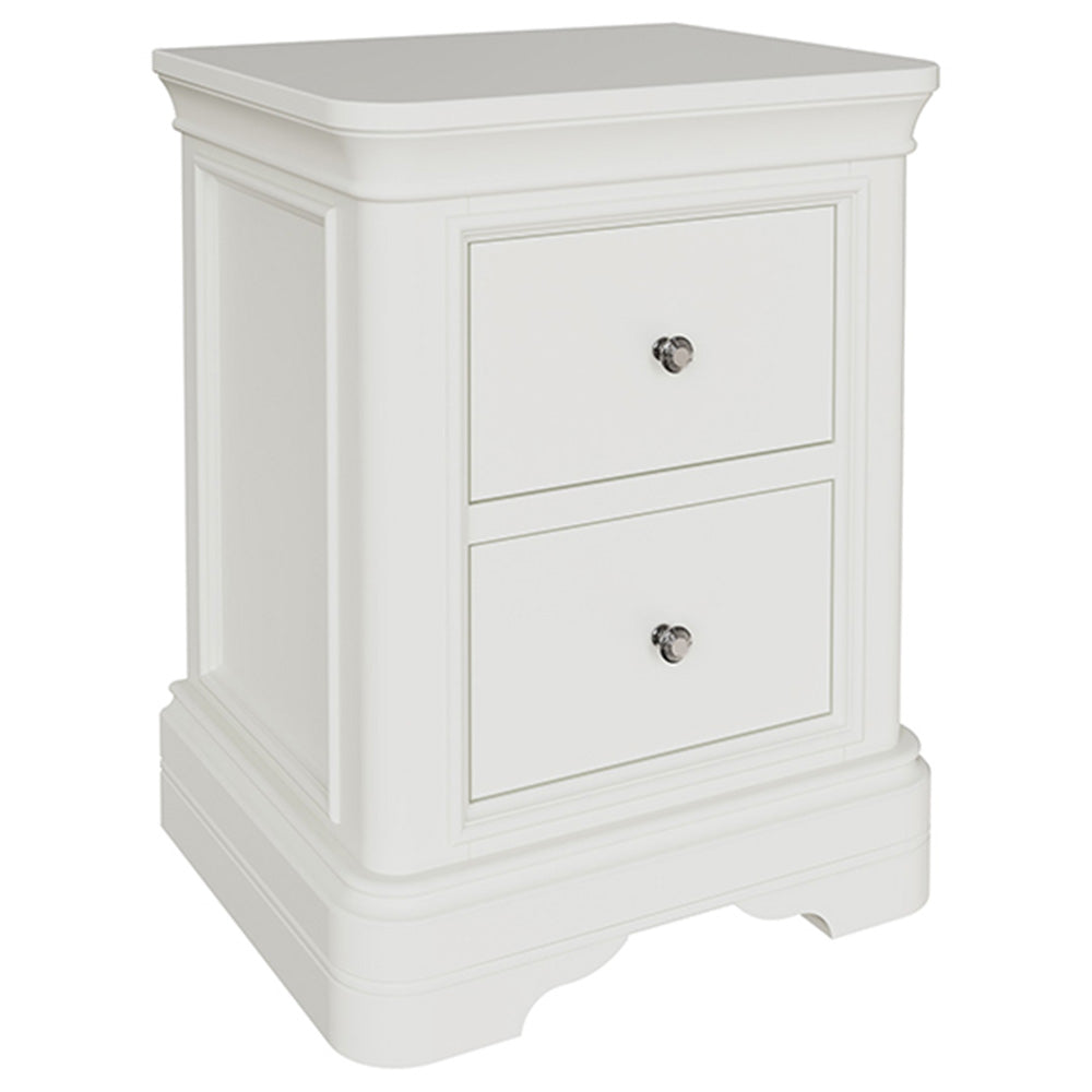 Harrington Bone Painted Bedside Table