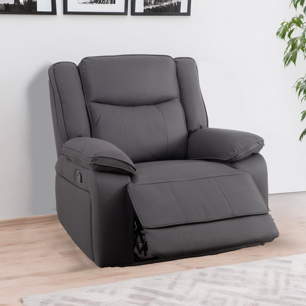 Milan Mocha Manual Recliner Armchair