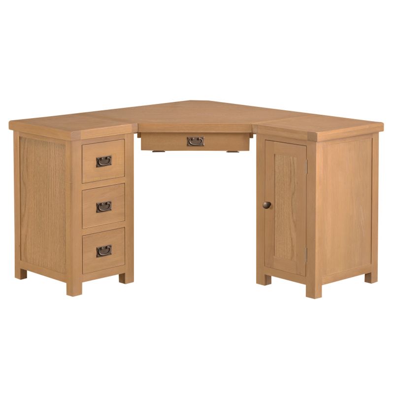 Winchester Oak Corner Computer Desk