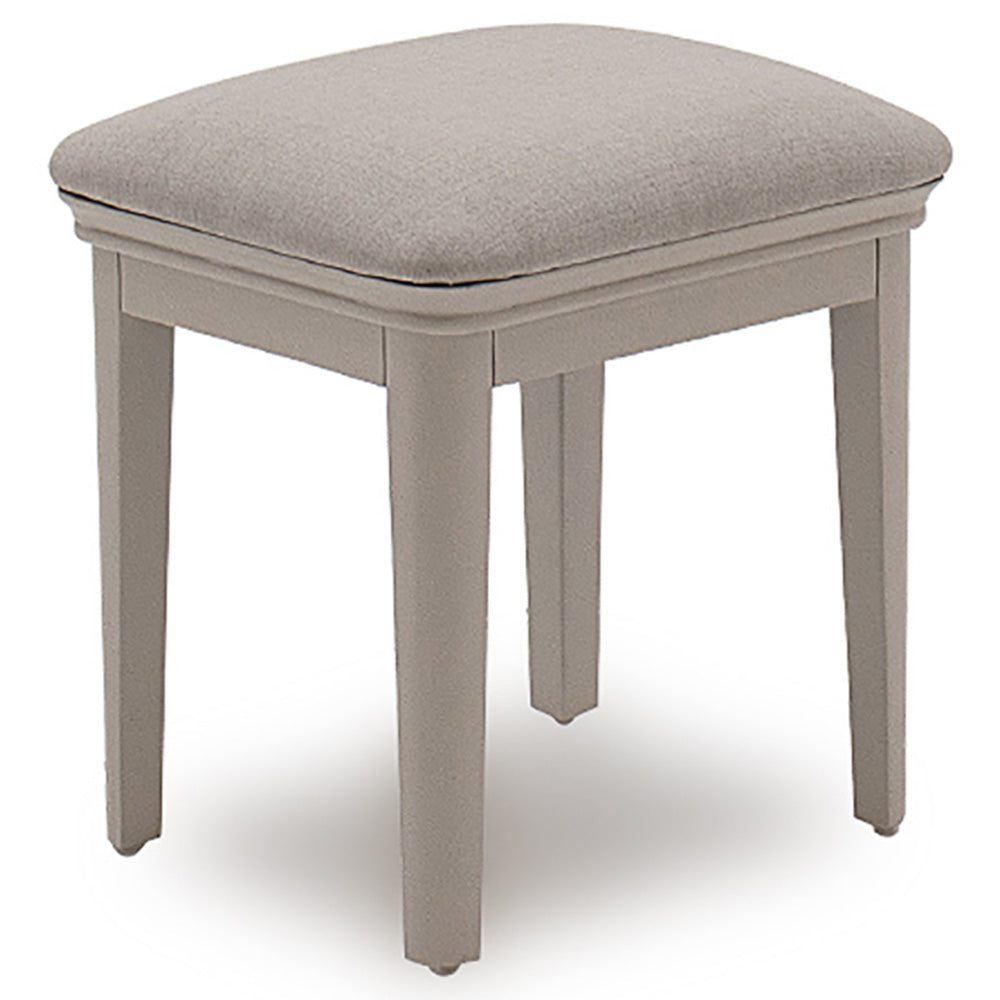 Harrington Taupe Painted Dressing Stool