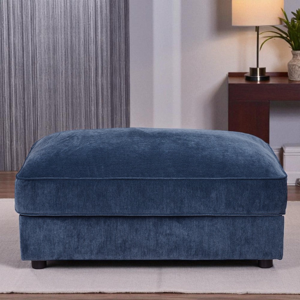 Harrow Royal Blue Foot Stool
