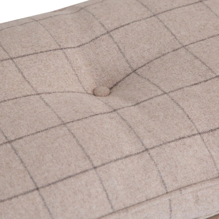 Wessex Smoked Oak 1.8m Bench Cushion Natural