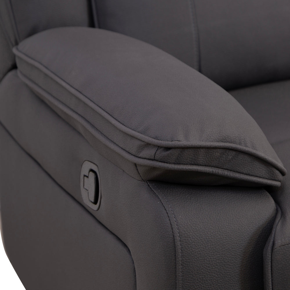 Milan Mocha Manual Recliner Armchair