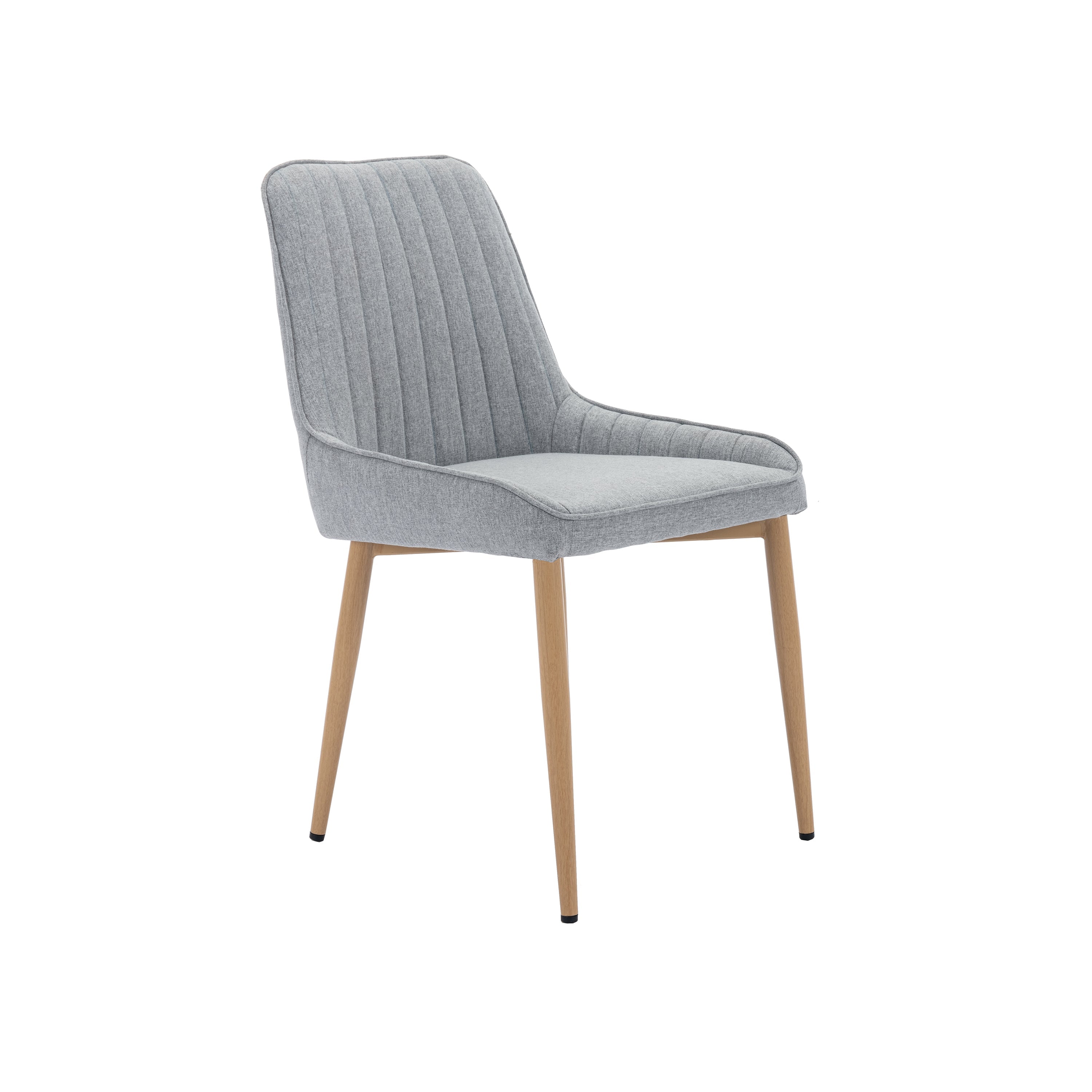 Cottingham Grey Stitched Panel Dining Chair