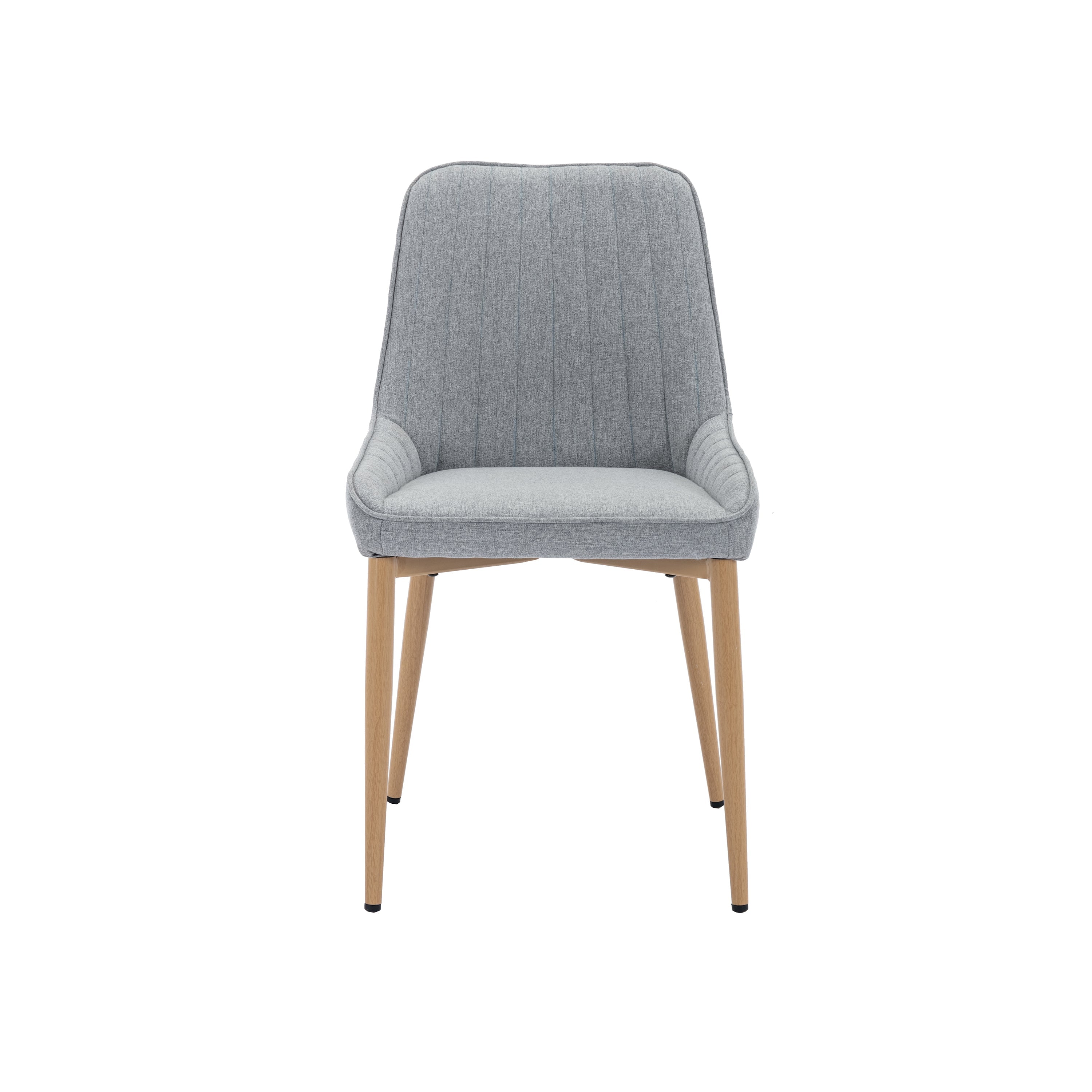 Cottingham Grey Stitched Panel Dining Chair