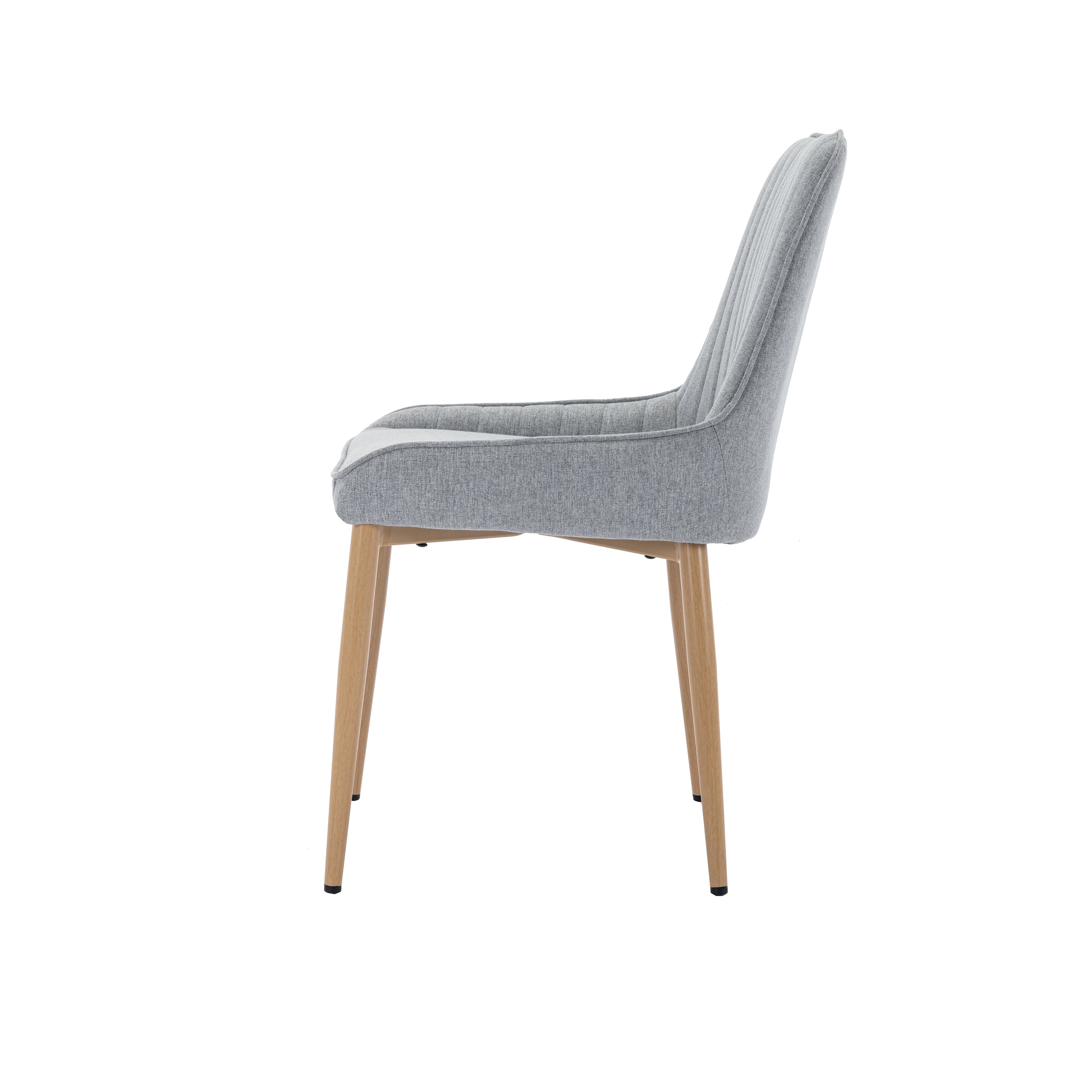 Cottingham Grey Stitched Panel Dining Chair