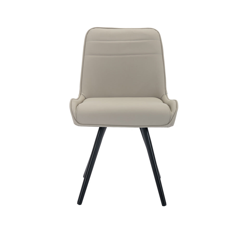 Chatburn Modern Industrial Taupe Dining Chair