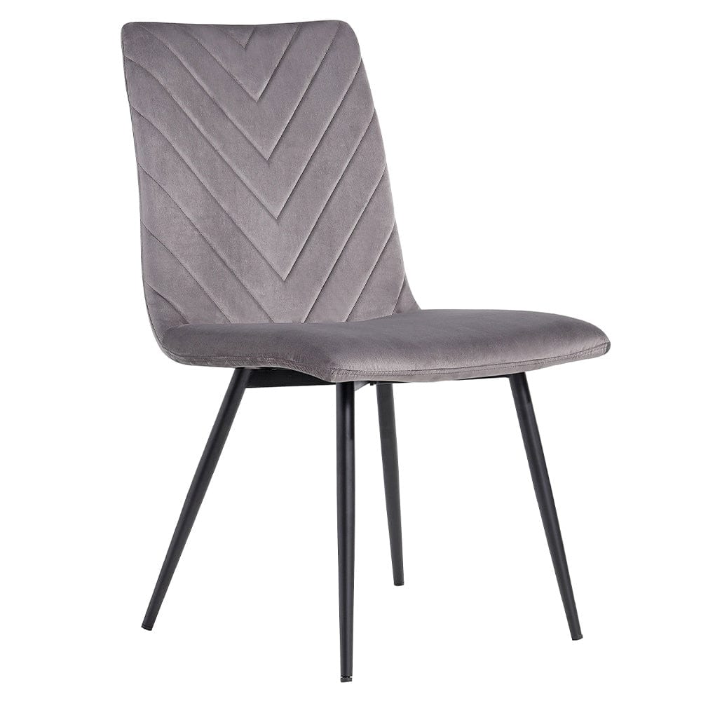 Retro Dark Grey Dining Chair