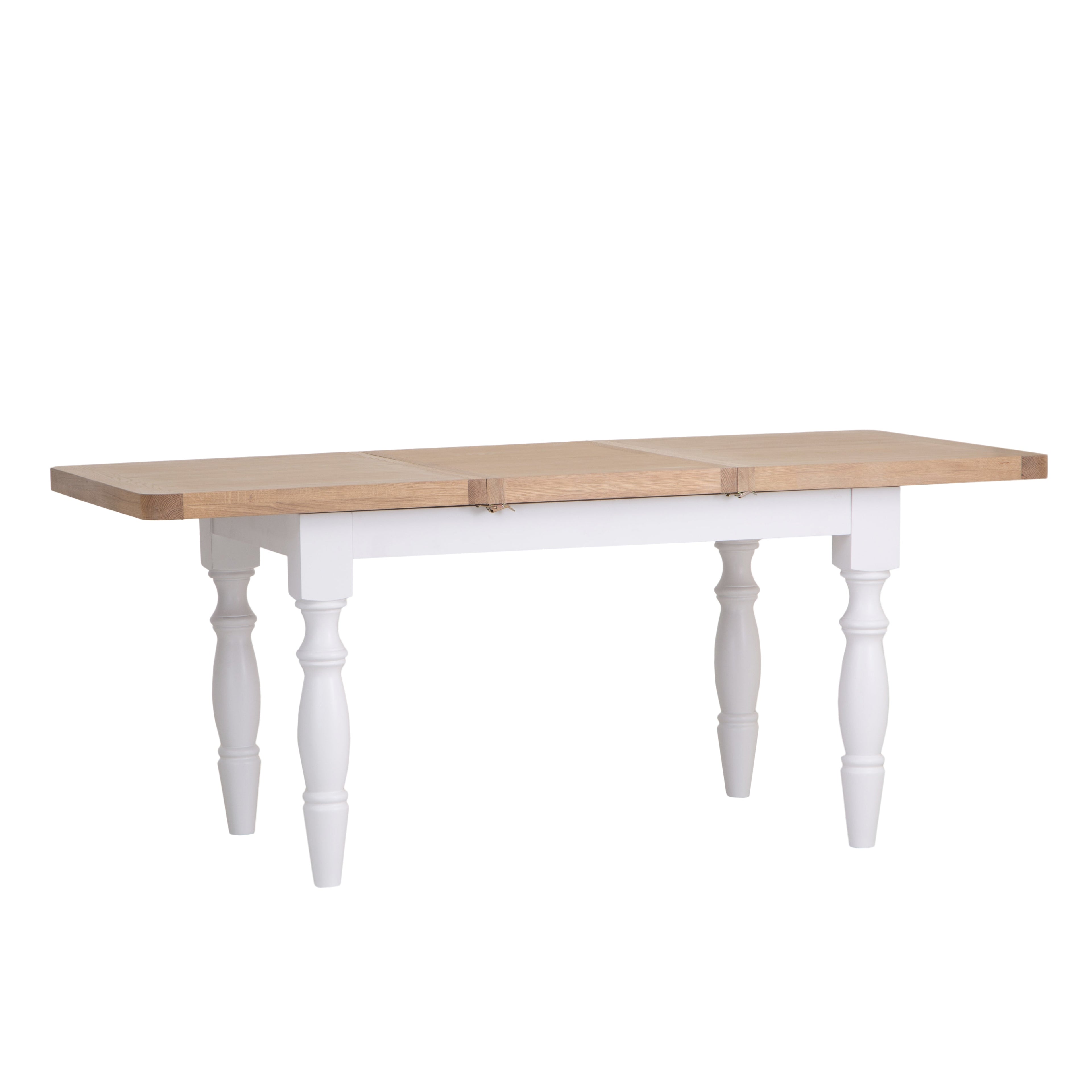 Dorset White Painted 1.3m Butterfly Extending Table