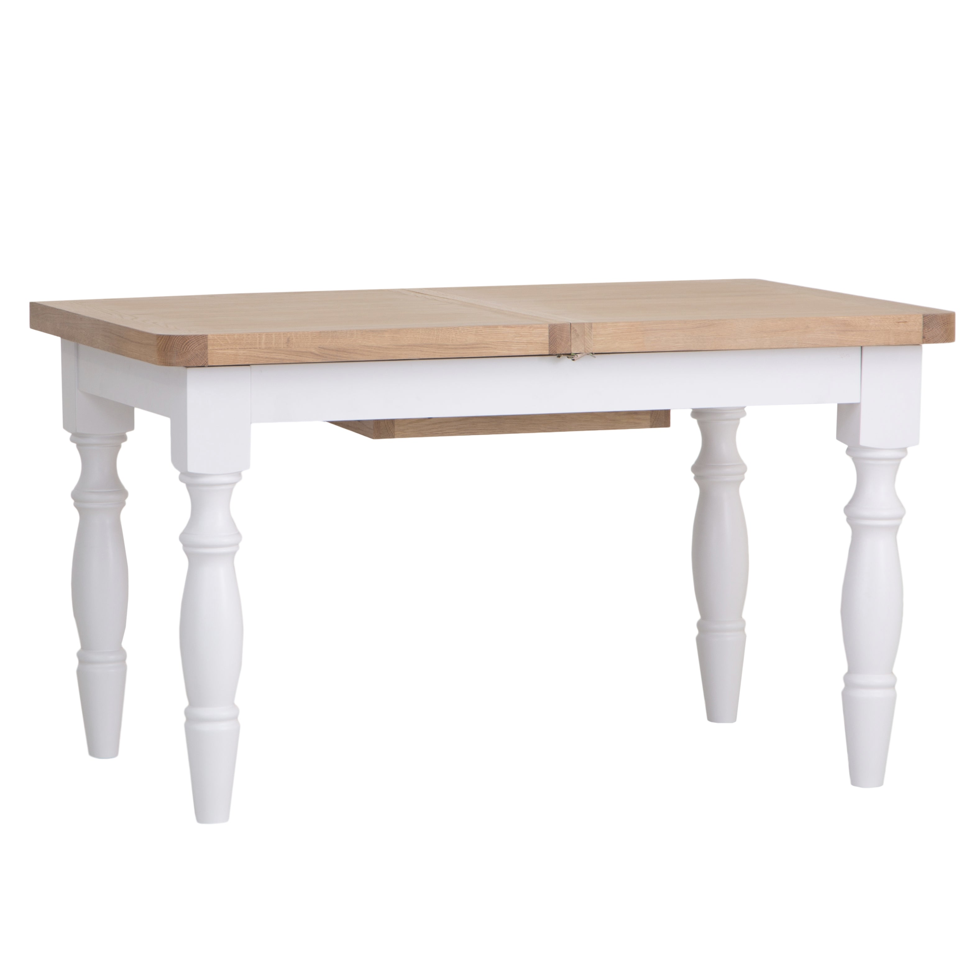 Dorset White Painted 1.3m Butterfly Extending Table