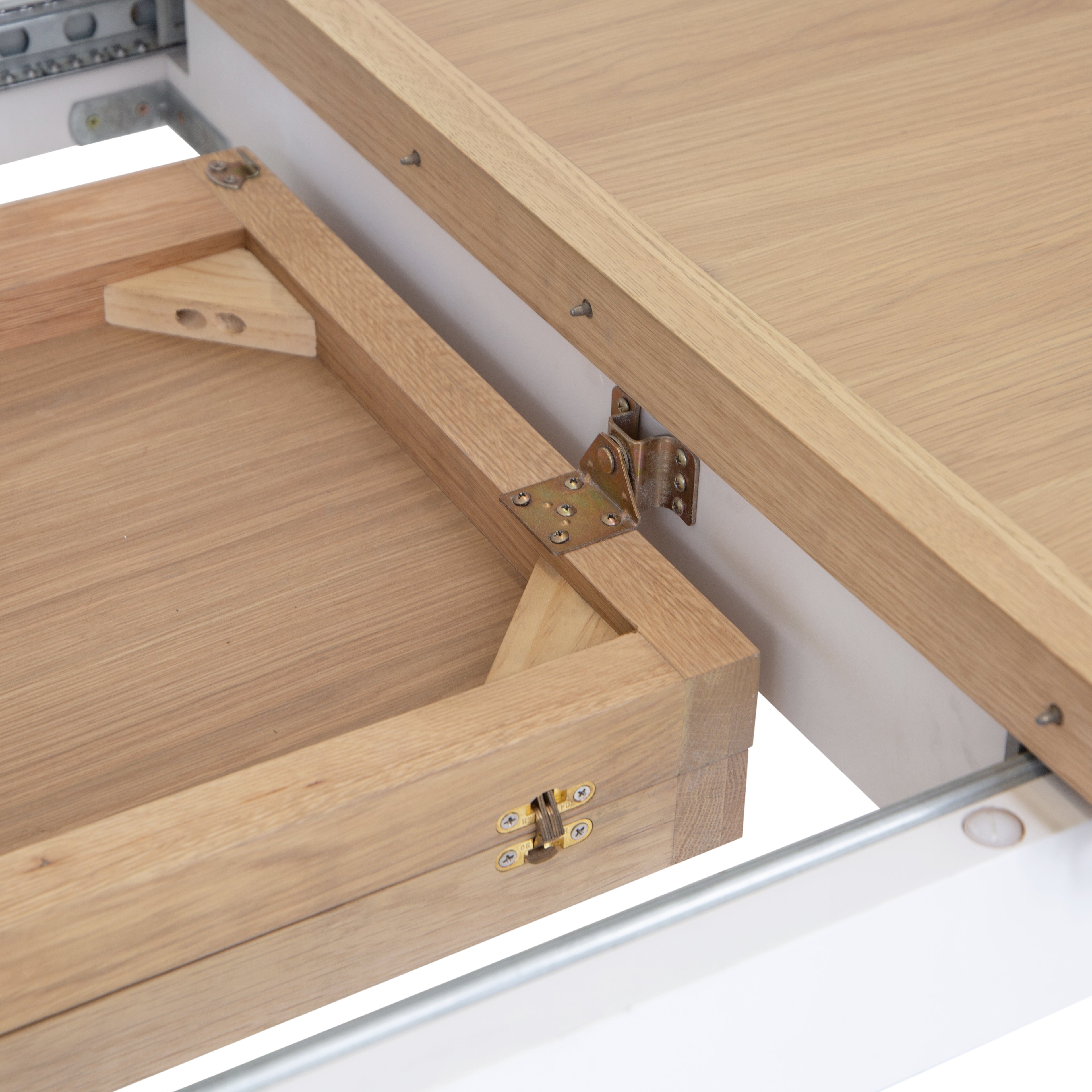 Dorset White Painted 1.3m Butterfly Extending Table