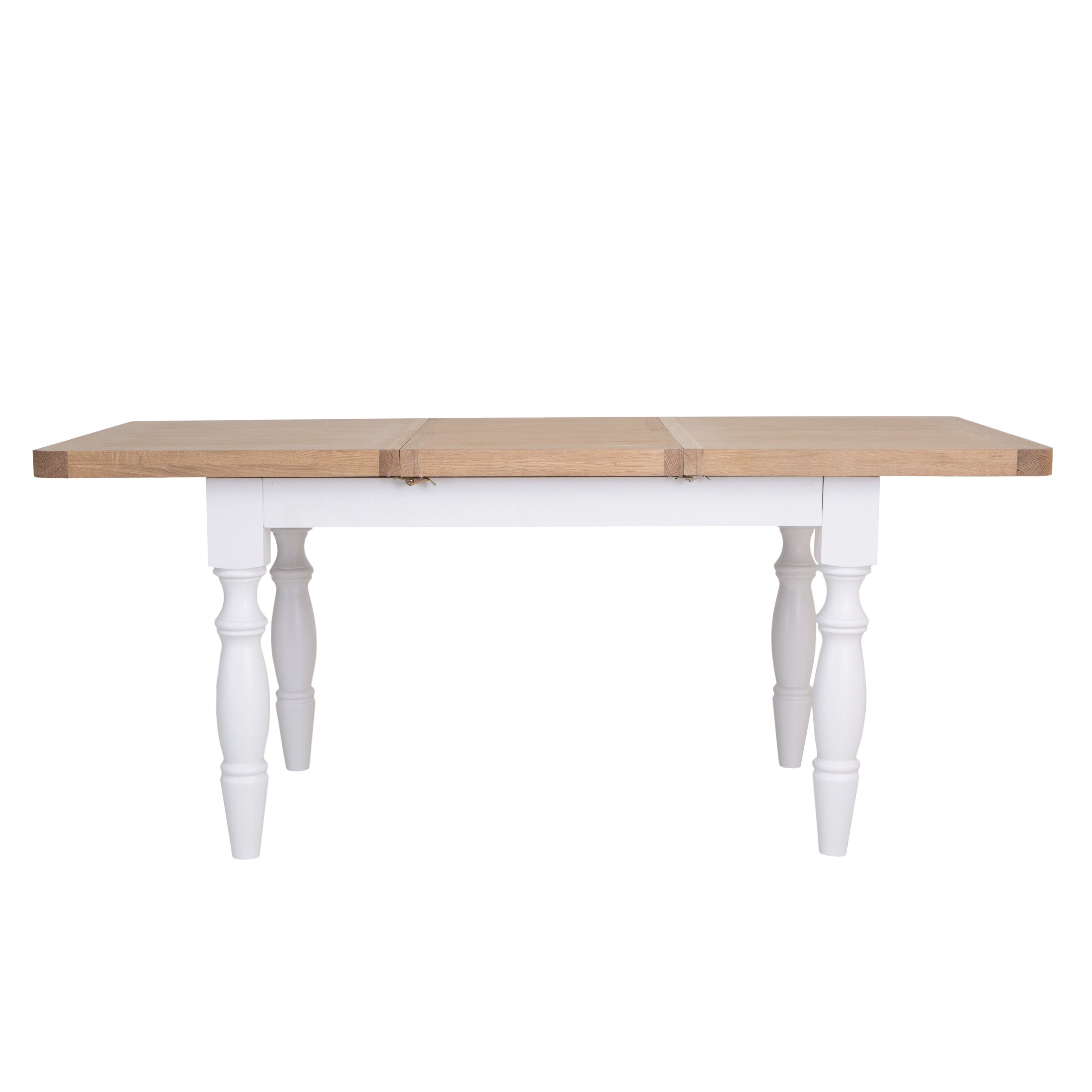 Dorset White Painted 1.3m Butterfly Extending Table