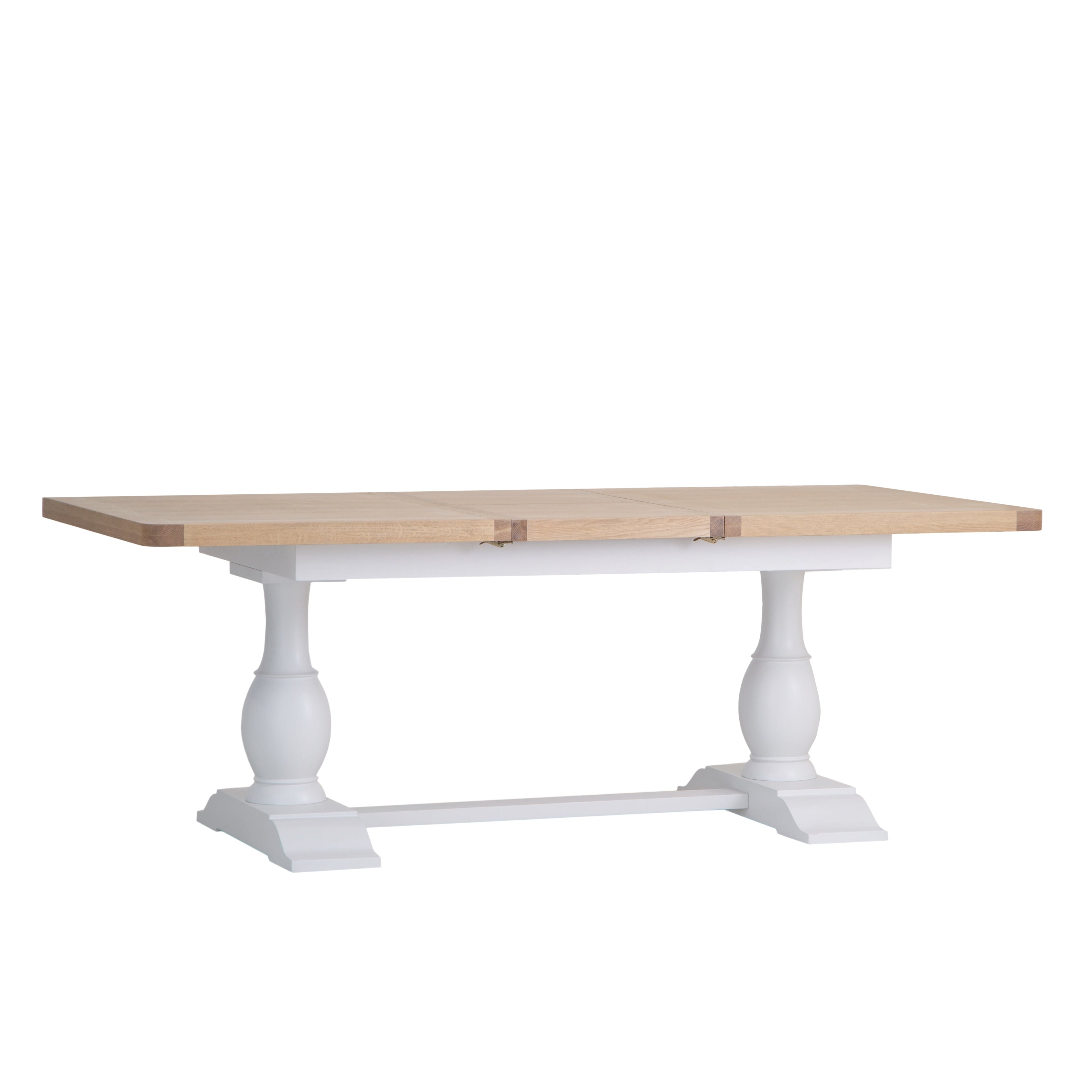 Dorset White Painted 1.6m Butterfly Extending Table