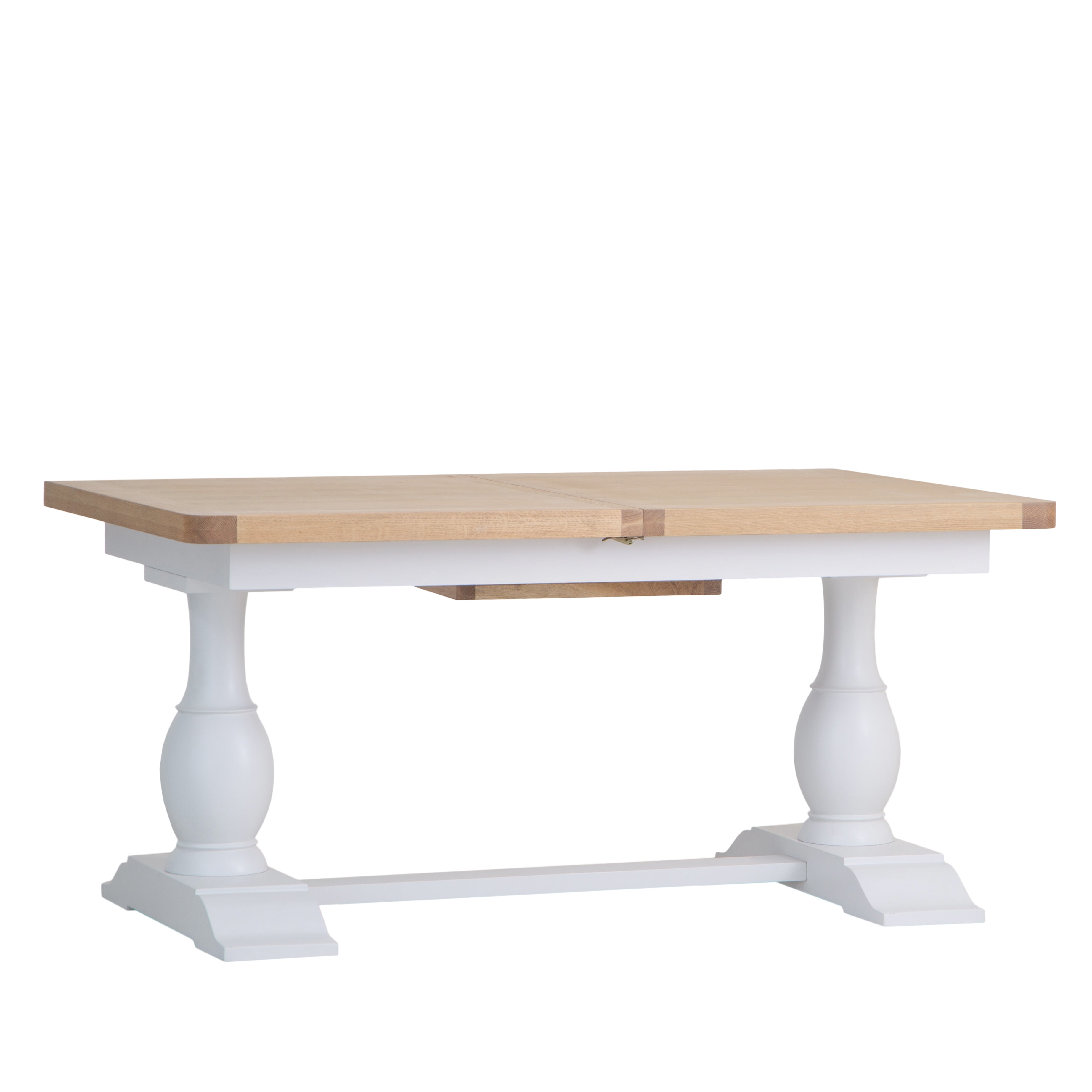 Dorset White Painted 1.6m Butterfly Extending Table