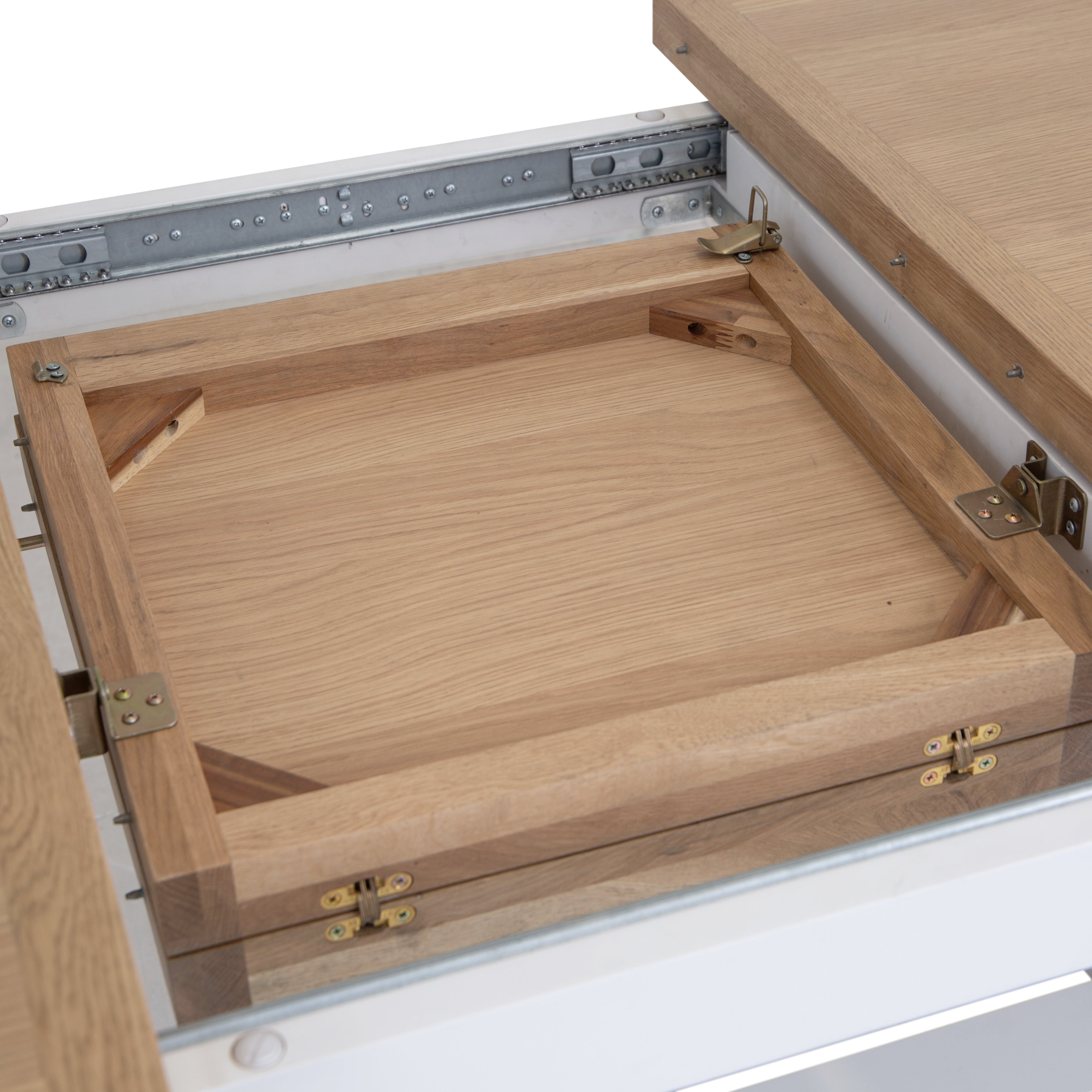 Dorset White Painted 1.6m Butterfly Extending Table