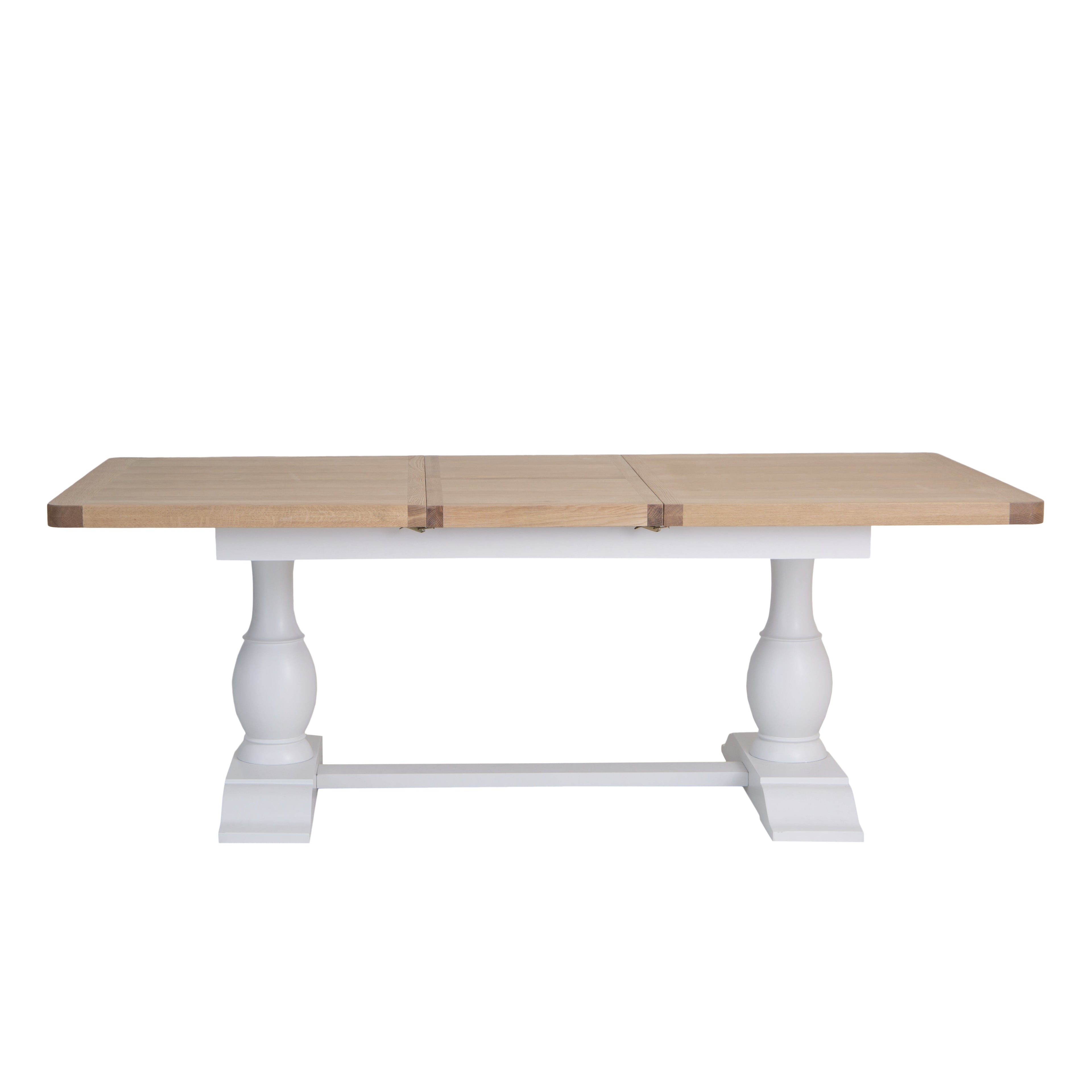 Dorset White Painted 1.6m Butterfly Extending Table