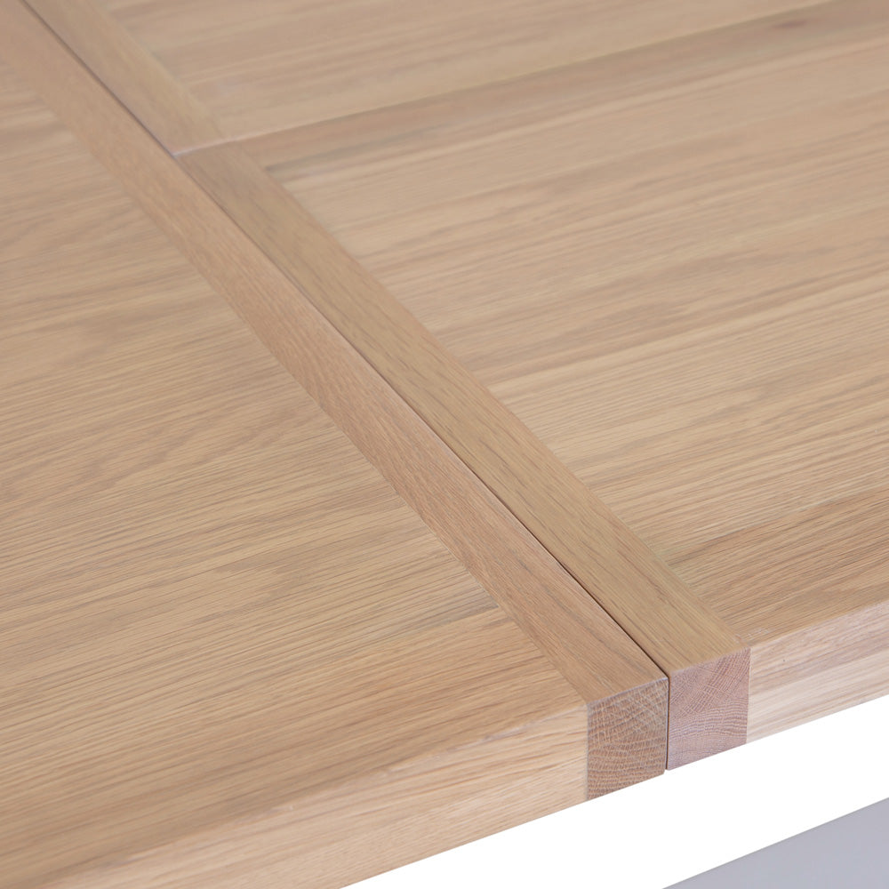 Dorset White Painted 2.2m Butterfly Extending Table