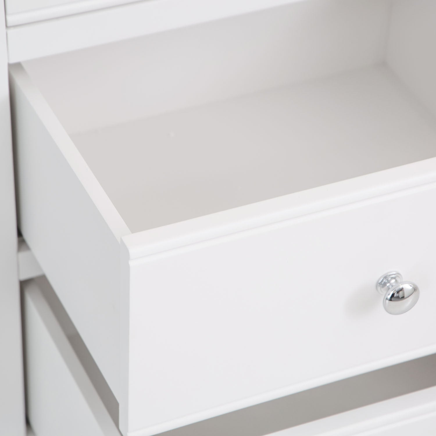 Dorset White Painted Oak 4 Door Extra Large Sideboard