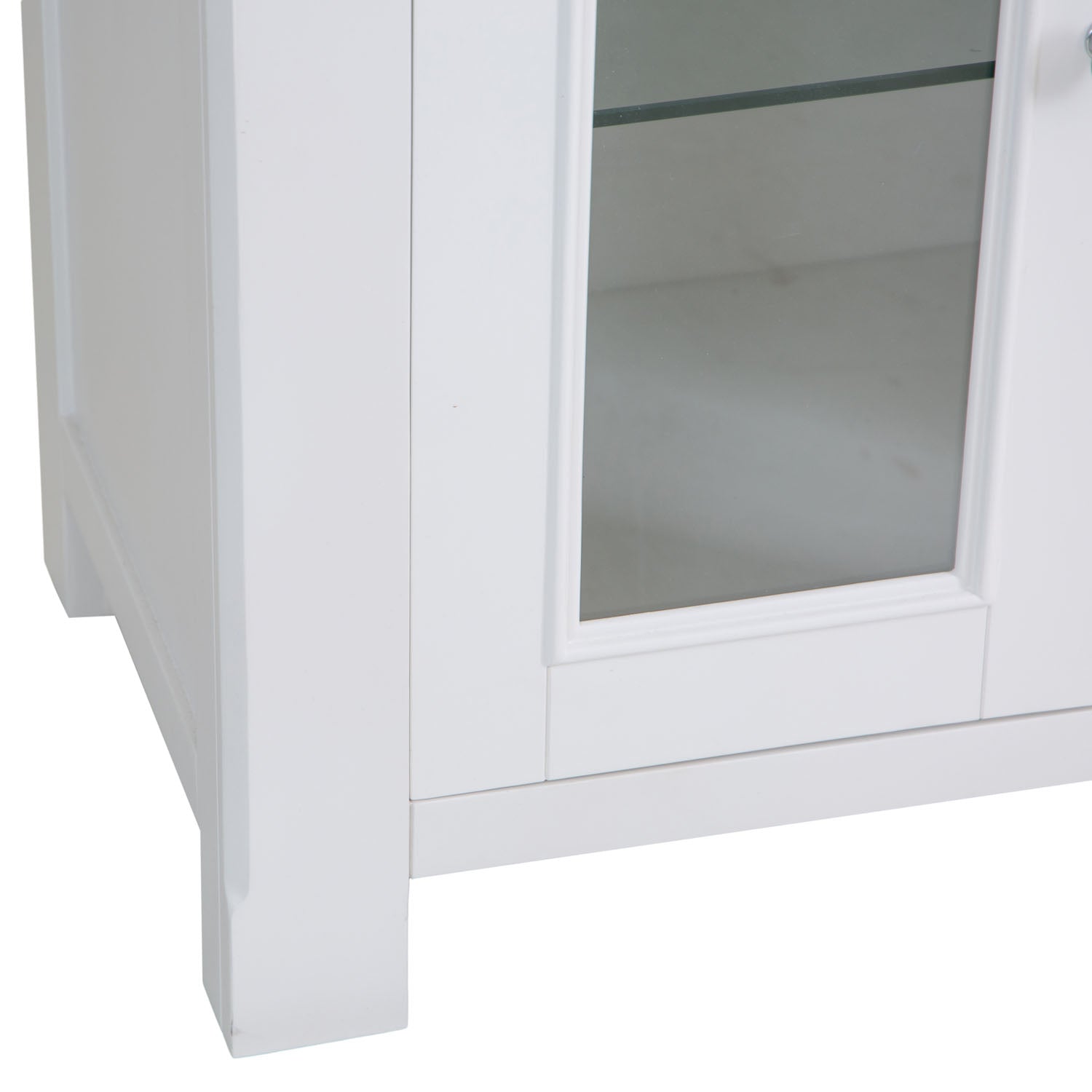 Dorset White Painted Oak 4 Door Extra Large Sideboard