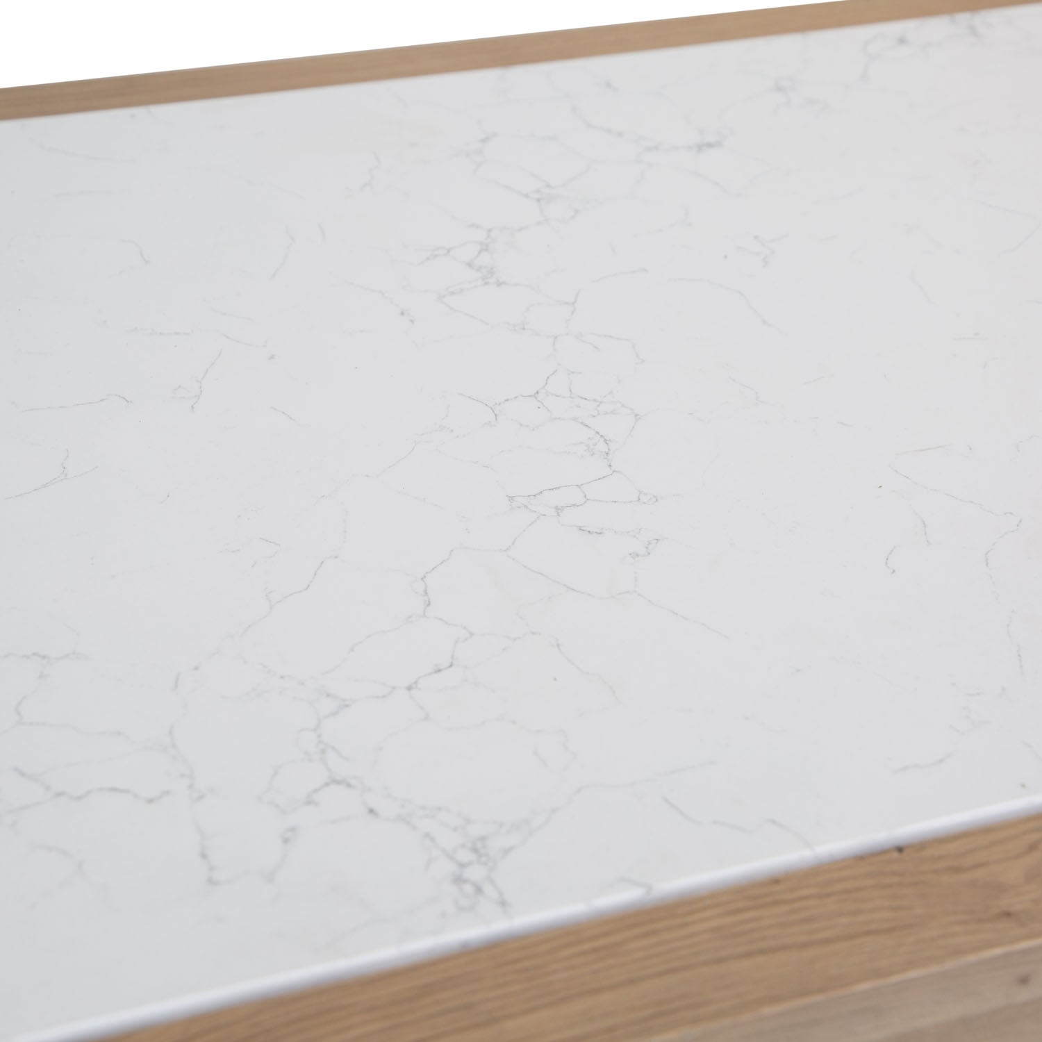 Dorset White Painted Oak Large Kitchen Island