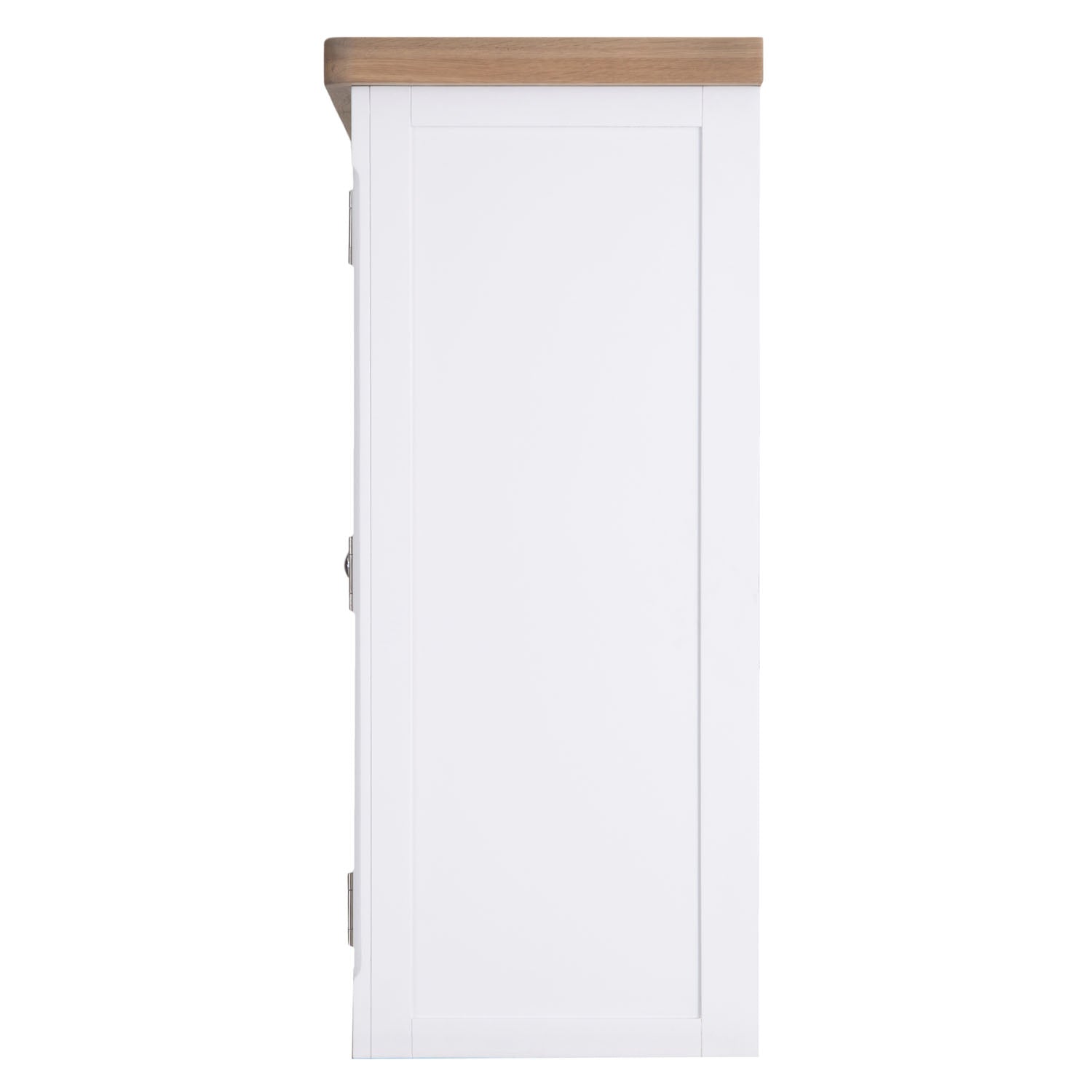 Dorset White Painted Oak Large Larder Top for Large Sideboard Wine Rack (Top Only)
