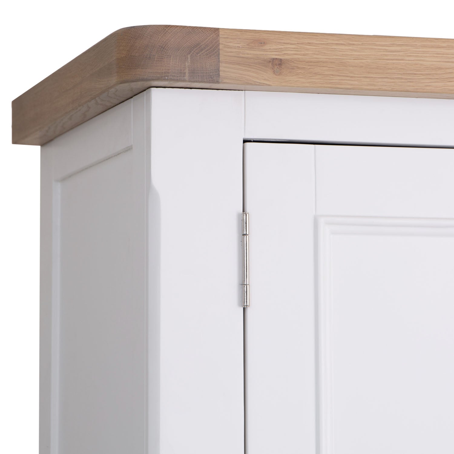 Dorset White Painted Oak Large Larder Top for Large Sideboard Wine Rack (Top Only)