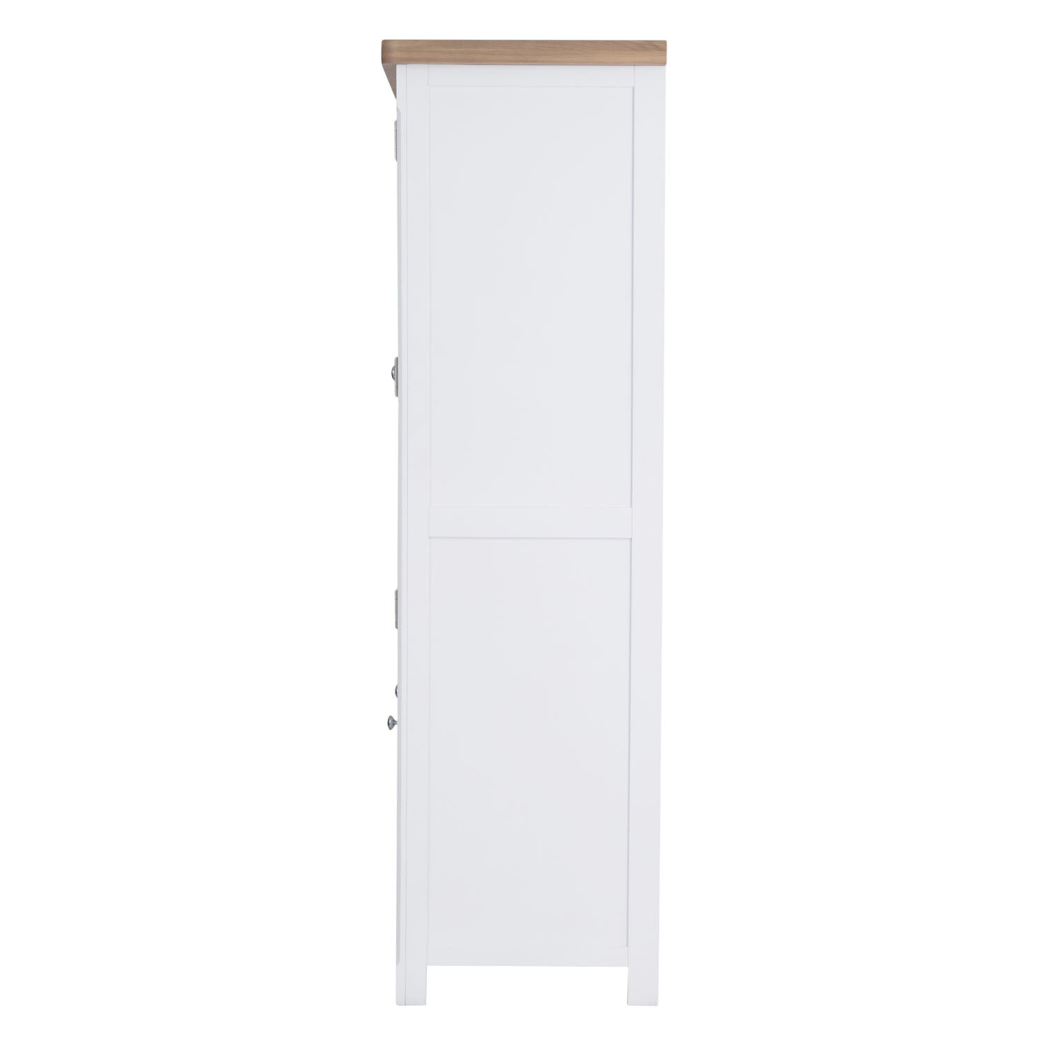 Dorset White Painted Oak Large Larder Unit