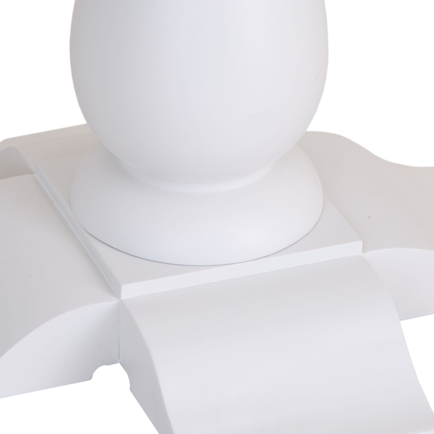 Dorset White Painted Oak Round Wine Table