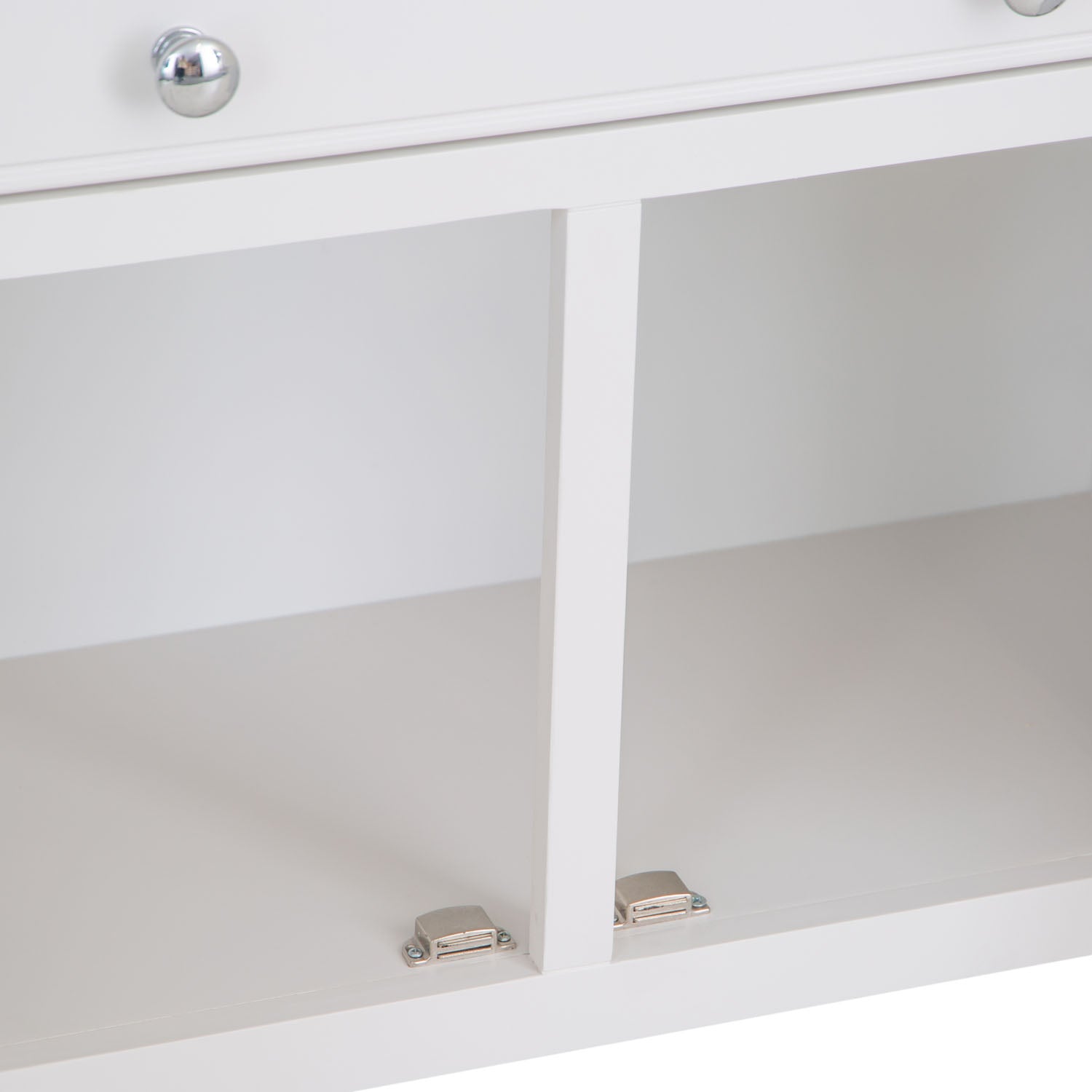 Dorset White Painted Oak 2 Door Small Sideboard
